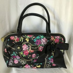Betsey Johnson Floral Bow Bag